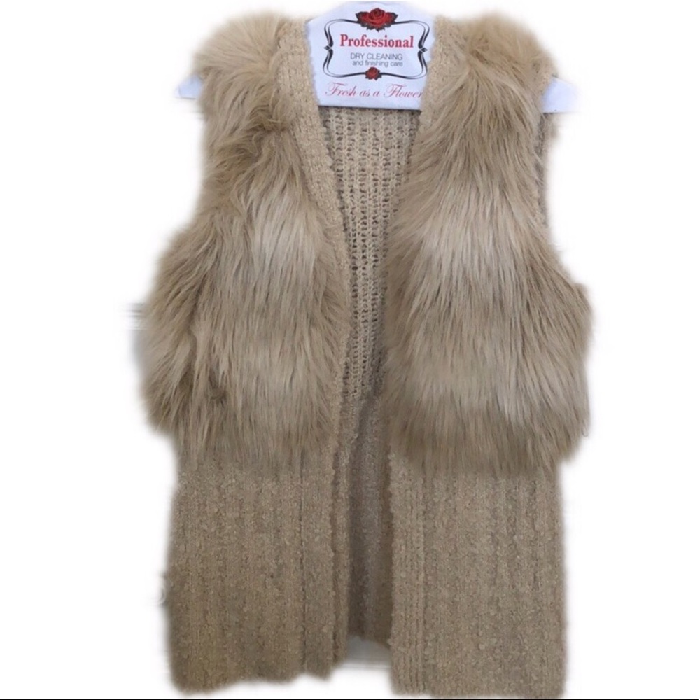 Guess Faux Fur Vest